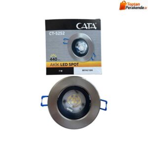 Cata-CT-5252-7w-Akik-Cob-Led-Armatur-Spot-Armatur-Saten-Kasa-Beyaz-Isik.jpg Cata CT-5252 7w Akik Cob Led Armatür Spot Armatür Saten Kasa Beyaz Işık